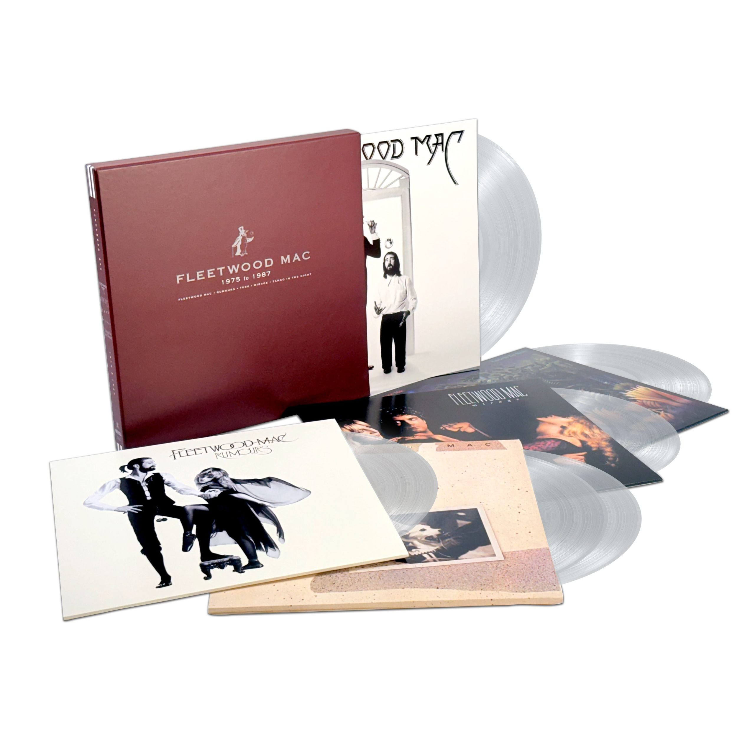1975 – 1987: Limited Edition Clear Vinyl 6LP Box Set