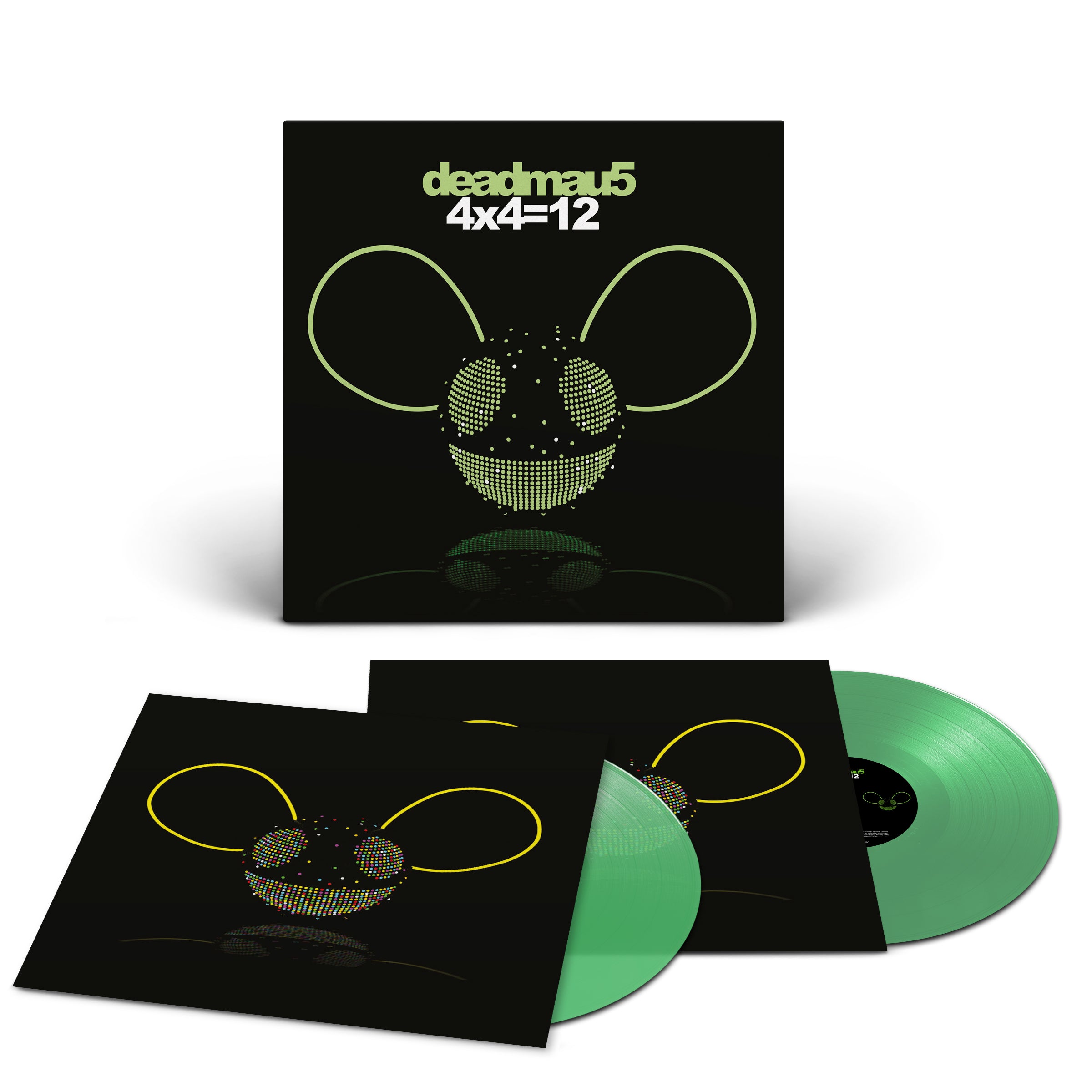 4×4=12: Translucent Green Vinyl 2LP