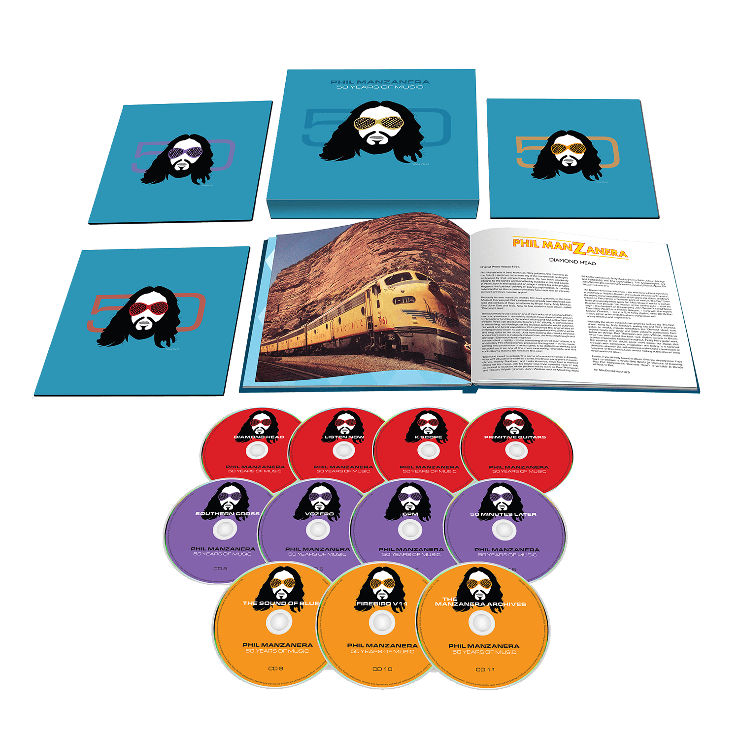 50 Years Of Music (1975 – 1982 Rarities): 11CD Box Set