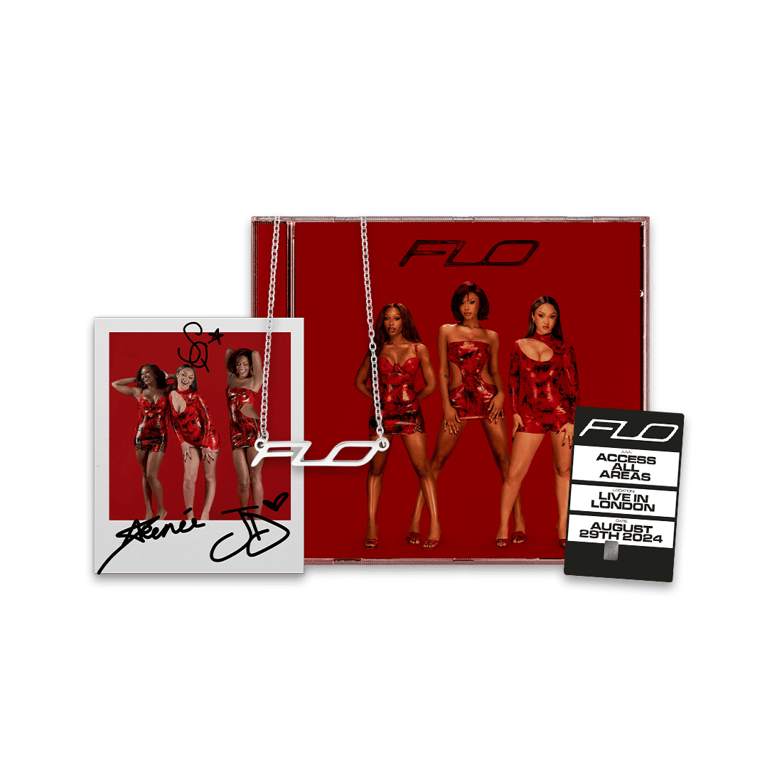Access All Areas: CD, Necklace, Credit Card Sticker + Signed Photo Card