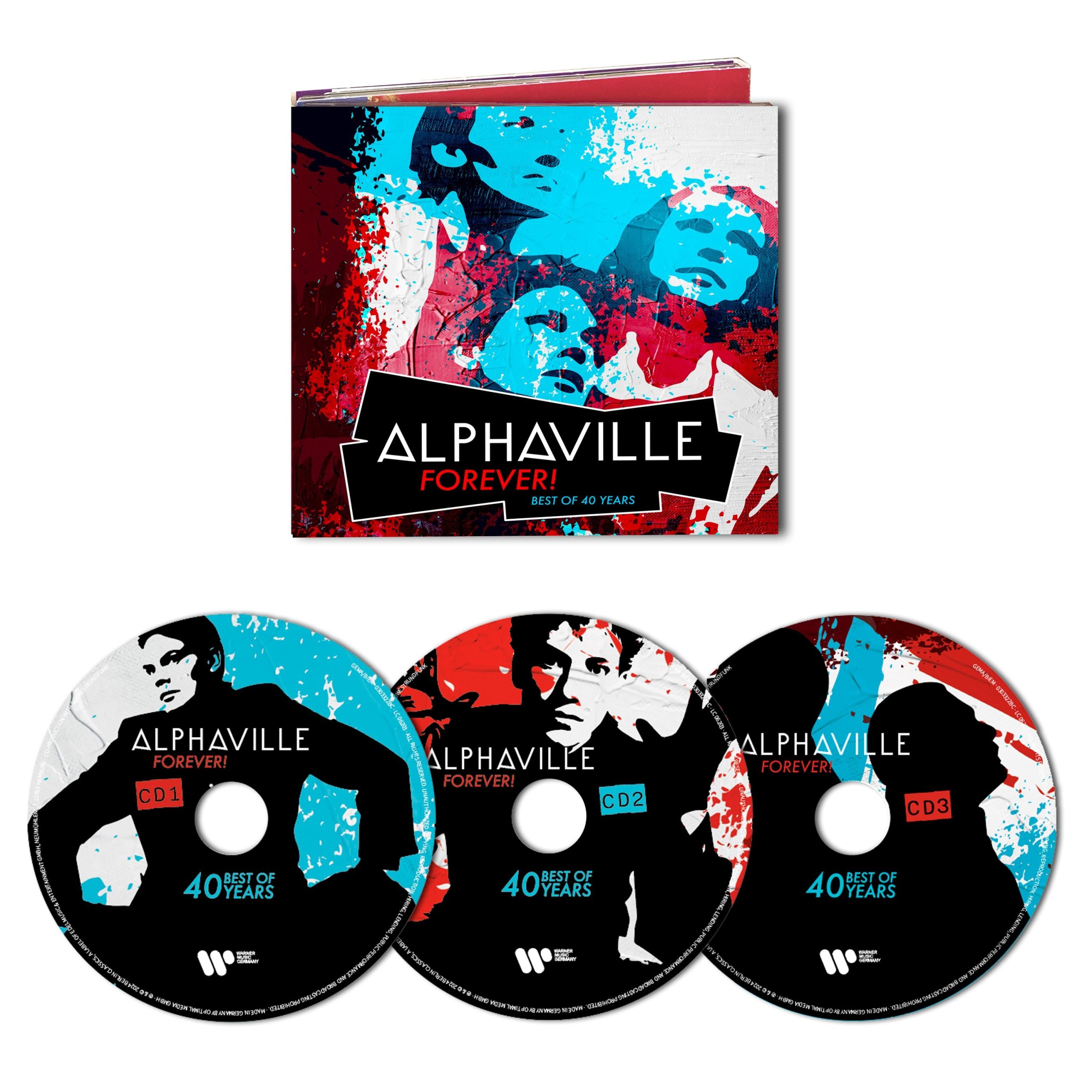 Alphaville – Forever! Best of 40 Years: 3CD