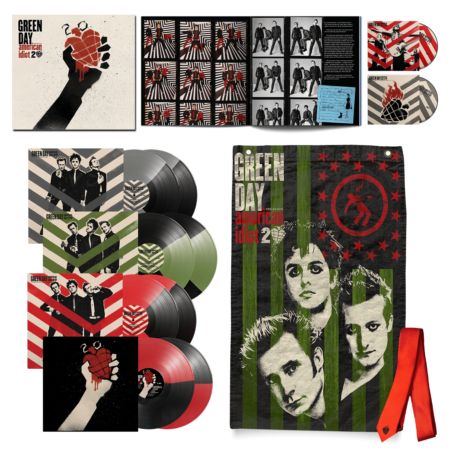 American Idiot (20th Anniversary Edition): Limited Super Deluxe Vinyl 8LP + Blu-Ray Box Set