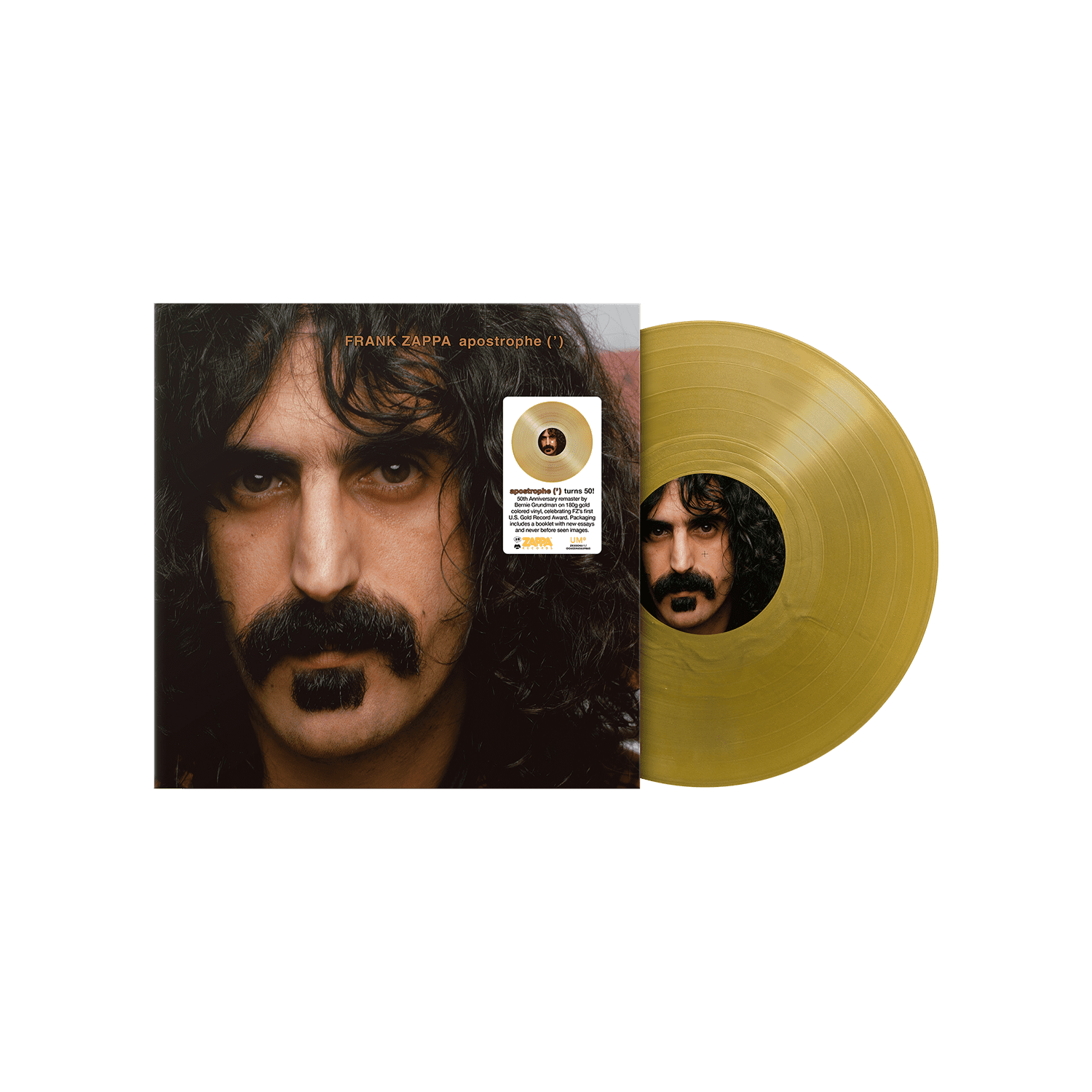 Apostrophe (‘) – 50th Anniversary Edition: Gold Nugget Vinyl LP