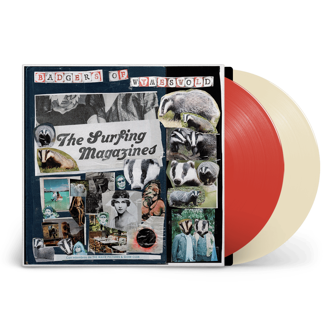 Badgers of Wymeswold: Signed Cream + Red Vinyl 2LP