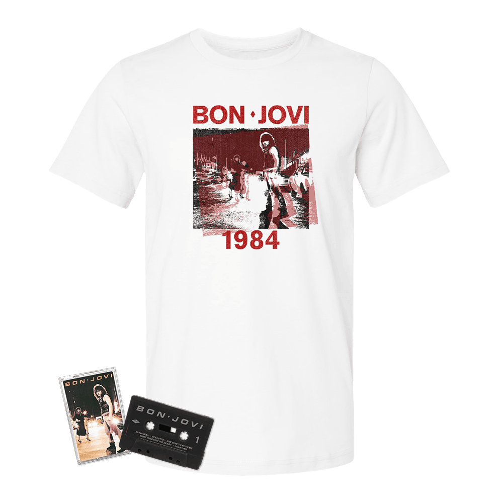 Bon Jovi (40th Anniversary): Exclusive Cassette + T-Shirt
