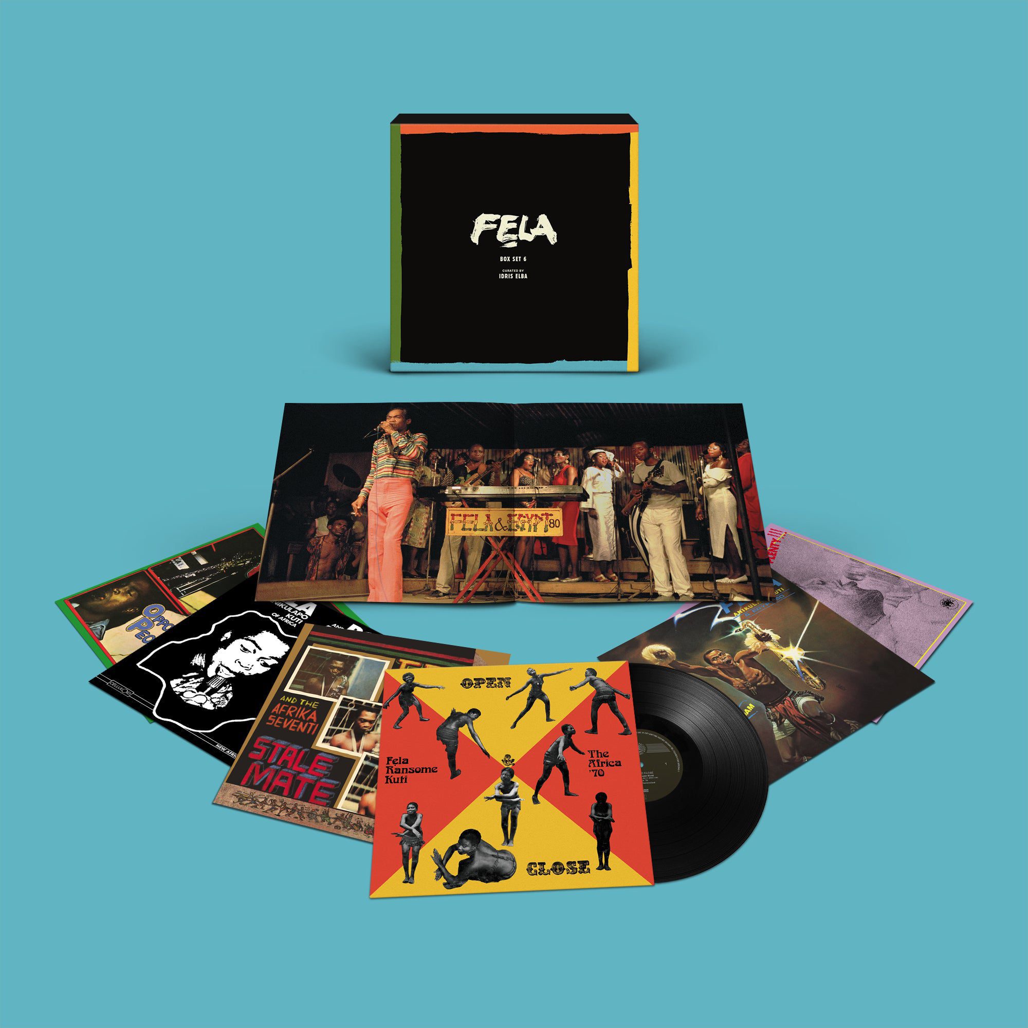 Box Set #6 – Curated by Idris Elba: Limited Vinyl 6LP Box Set