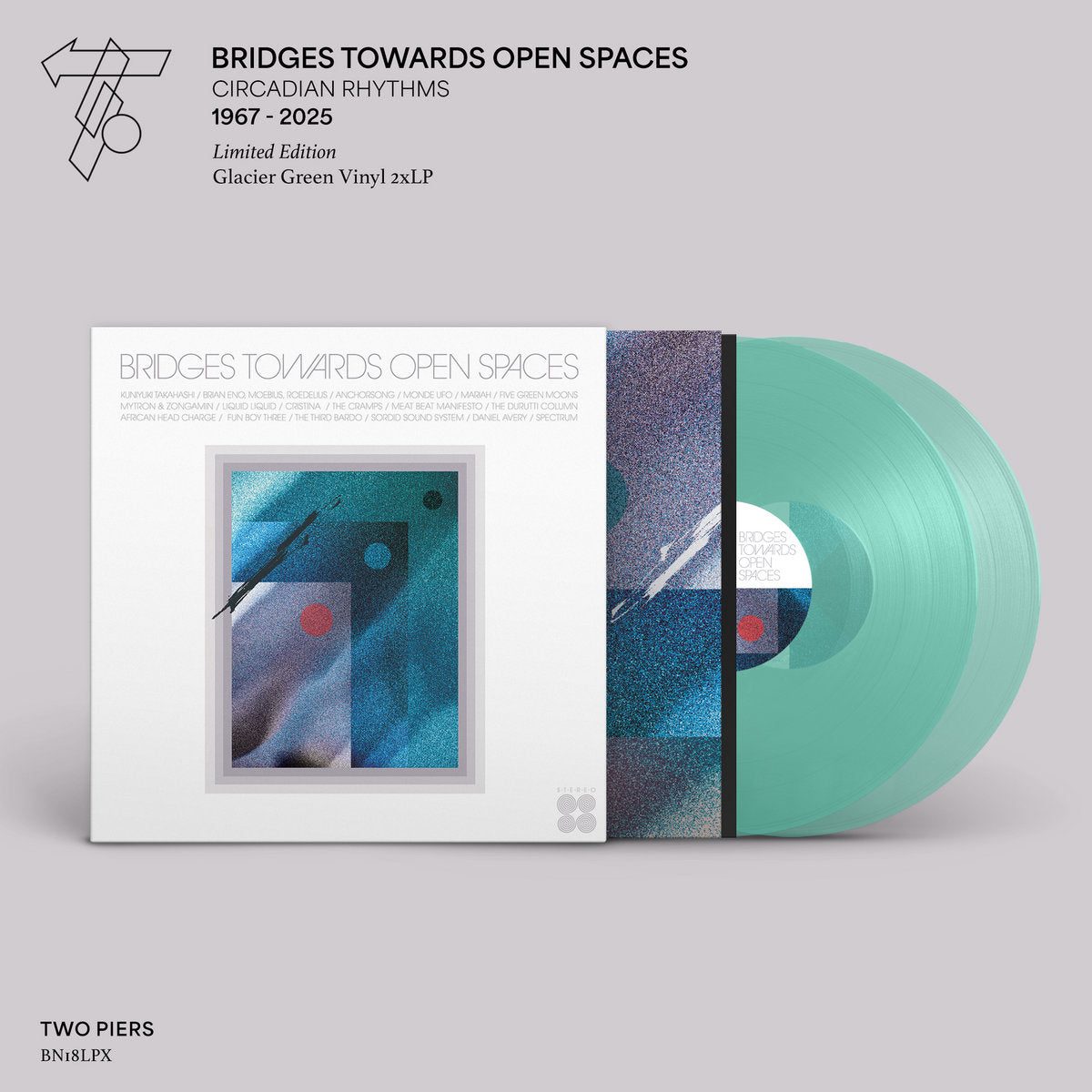 Bridges Towards Open Spaces – Circadian Rhythms 1967-2025: Glacier Green Vinyl 2LP
