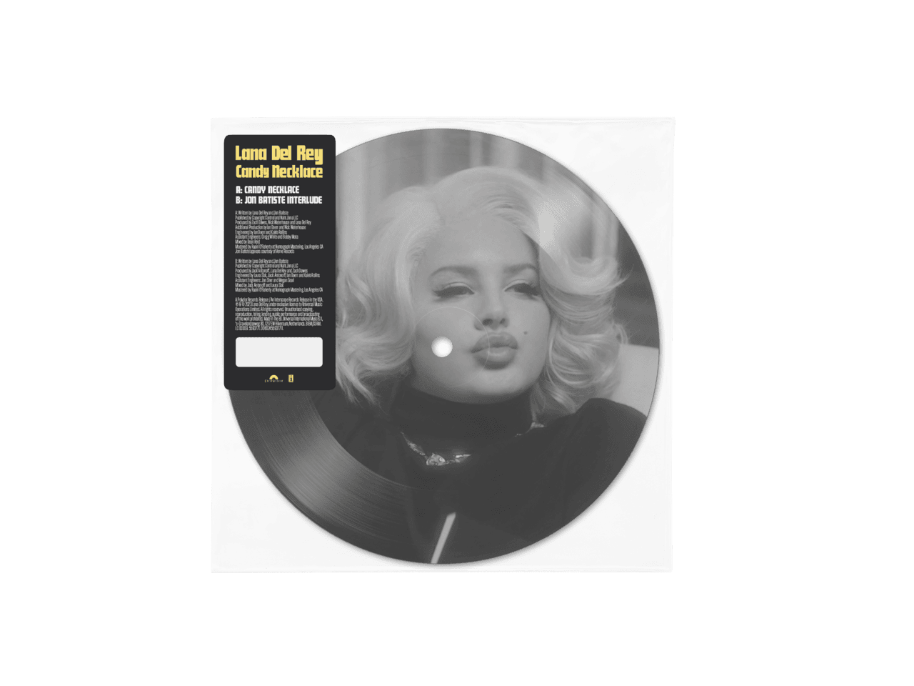 Candy Necklace: Limited Picture Disc Vinyl 7″ Single