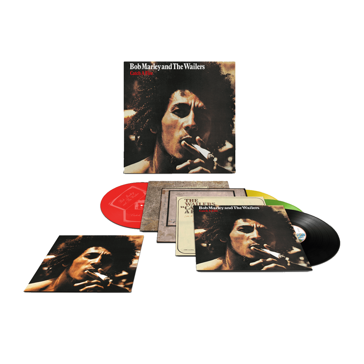 Catch A Fire – 50th Anniversary Edition Exclusive Colour Vinyl 3LP + 12”