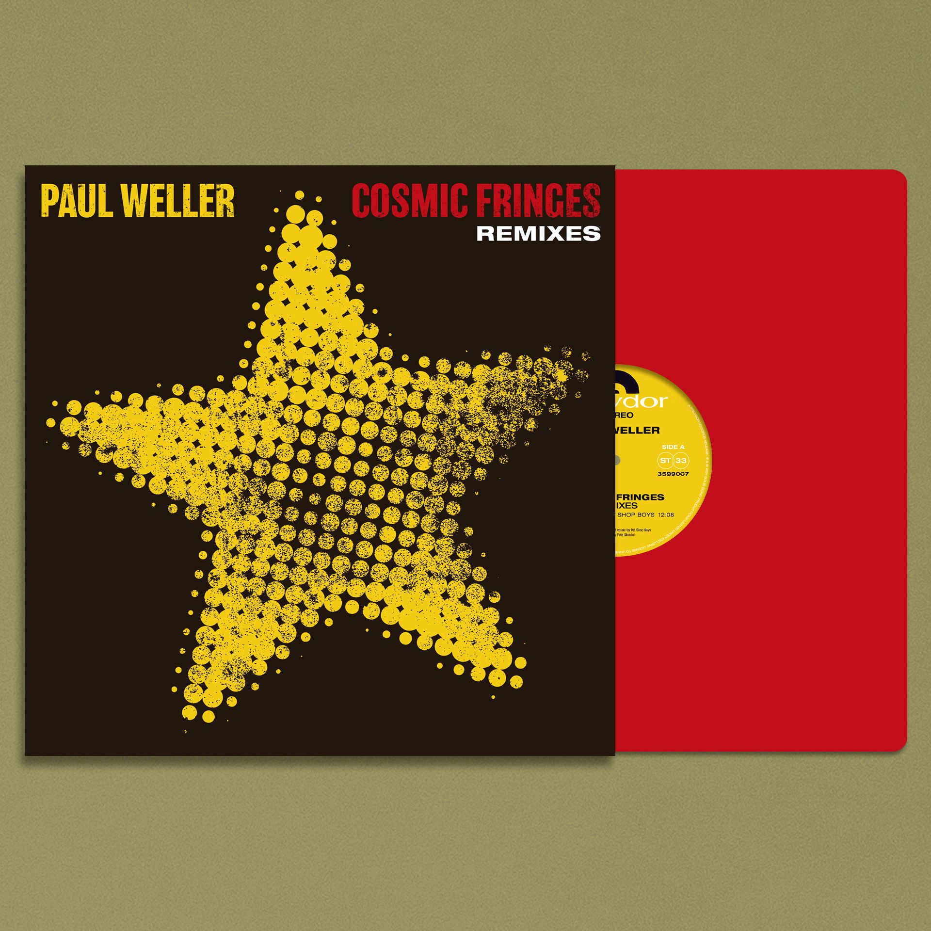 Cosmic Fringes (Remixes): Vinyl 12″ Single