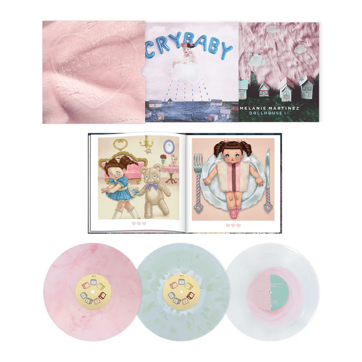 Crybaby (10th Anniversary Edition): Cloudy Pink – Coke Bottle Clear – Bubble Gum Clear Vinyl 3LP