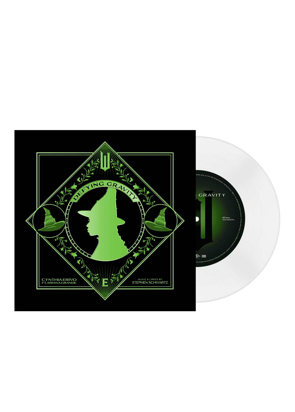 Cynthia Erivo ft. Ariana Grande – Defying Gravity (Clear Vinyl) 7”