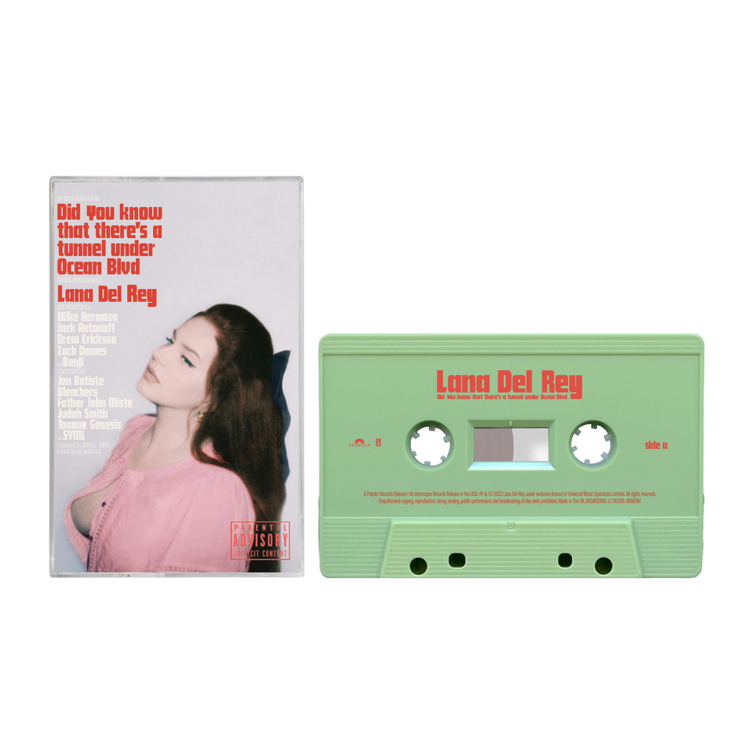 Did you know that there’s a tunnel under Ocean Blvd: ALT Cover Cassette #4