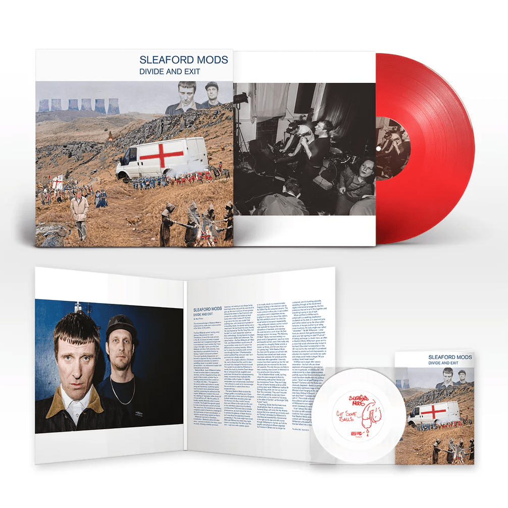 Divide and Exit (10th Anniversary): Limited Clear Red Vinyl LP + 7″ Flexi Disc