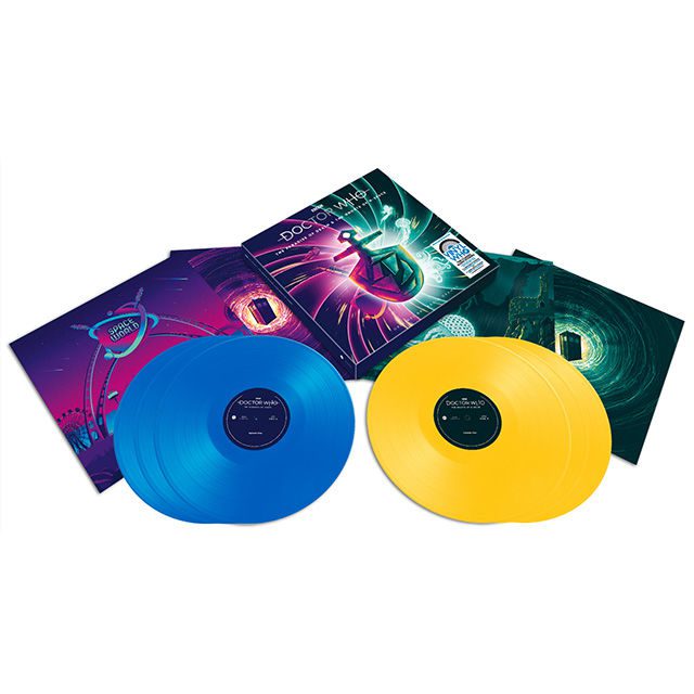 Doctor Who – The Paradise Of Death & The Ghosts Of N-Space: Limited Blue + Yellow 6LP Vinyl Box Set