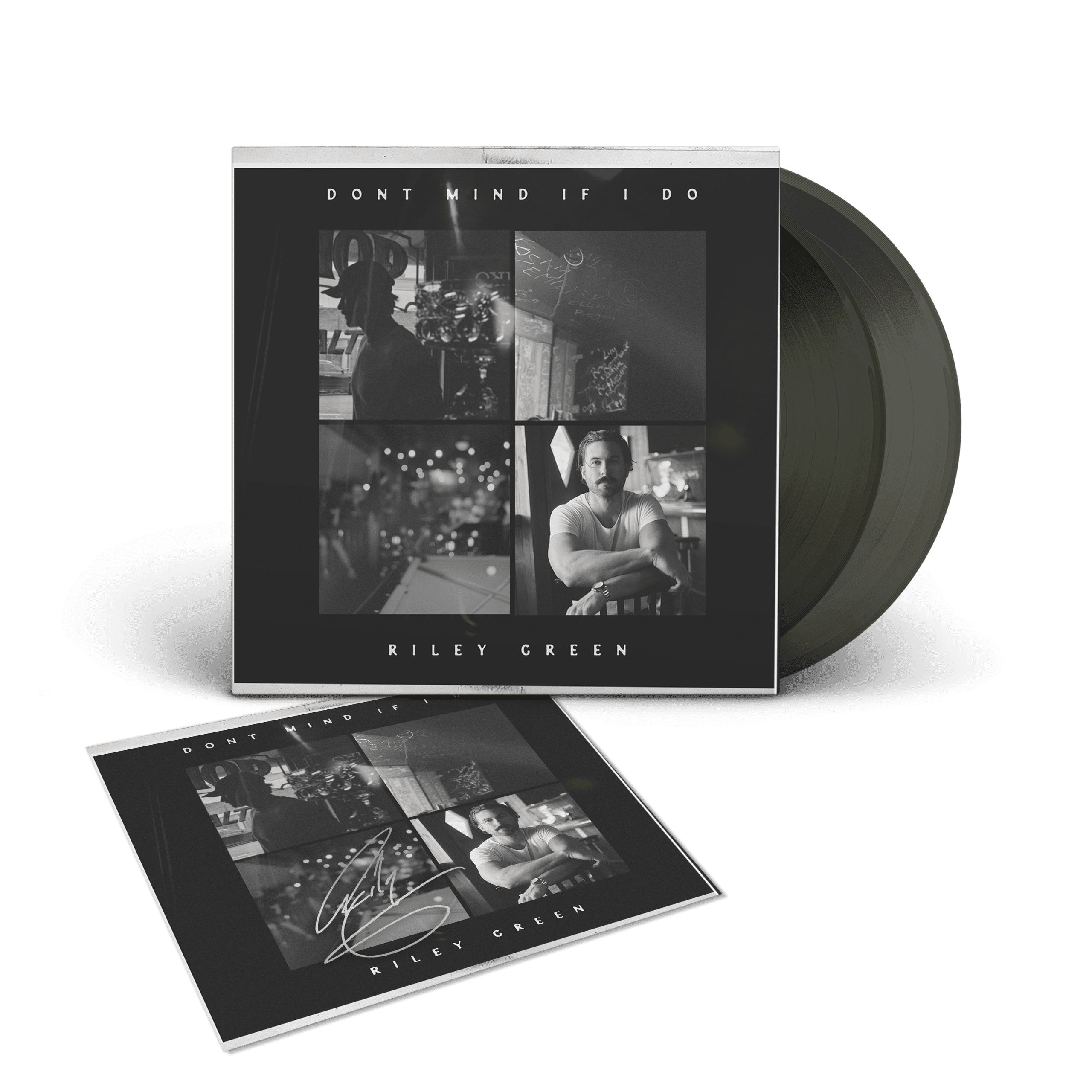 Don’t Mind If I Do: Signed Exclusive Black Ice Vinyl