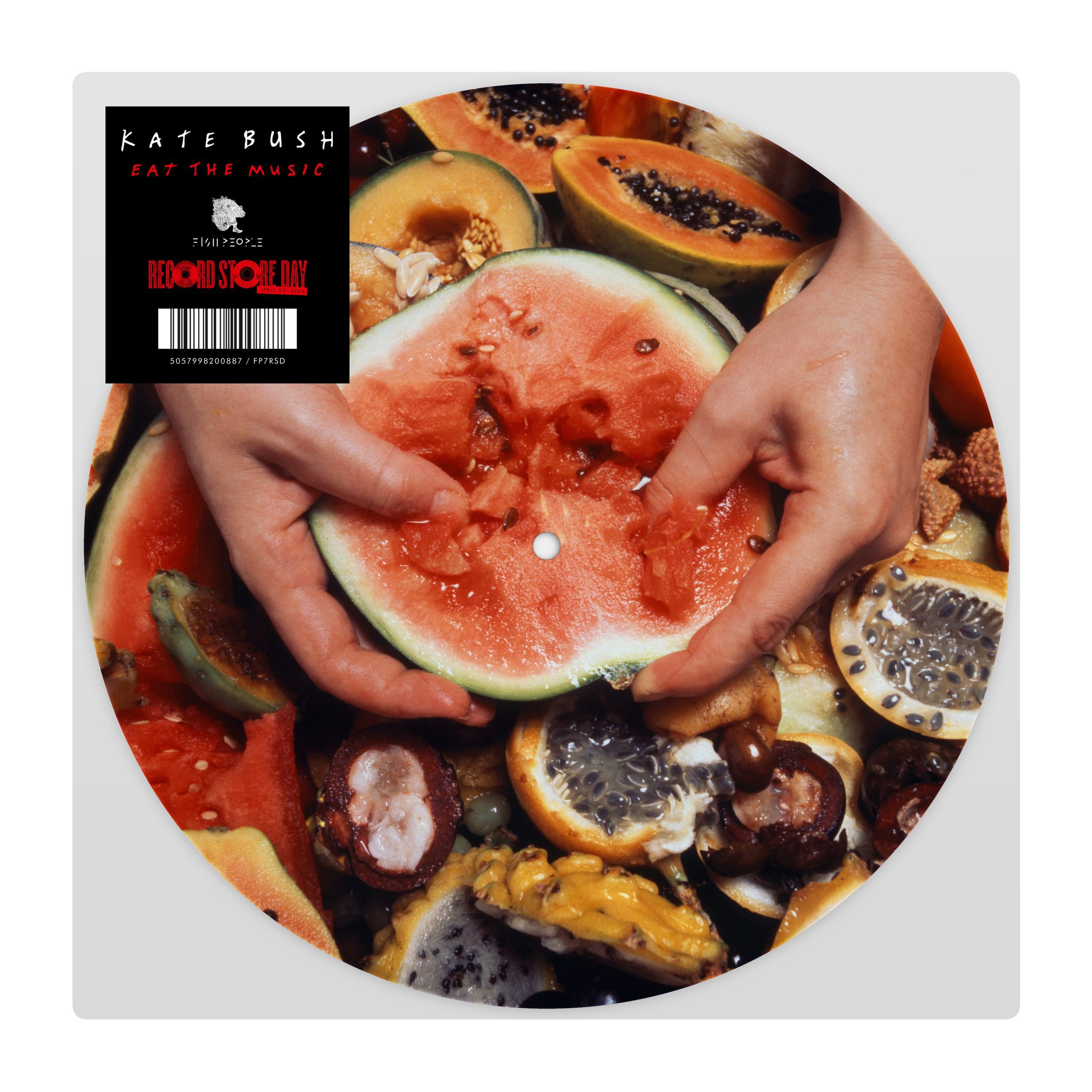 Eat the Music: Limited White Vinyl 10″ Single