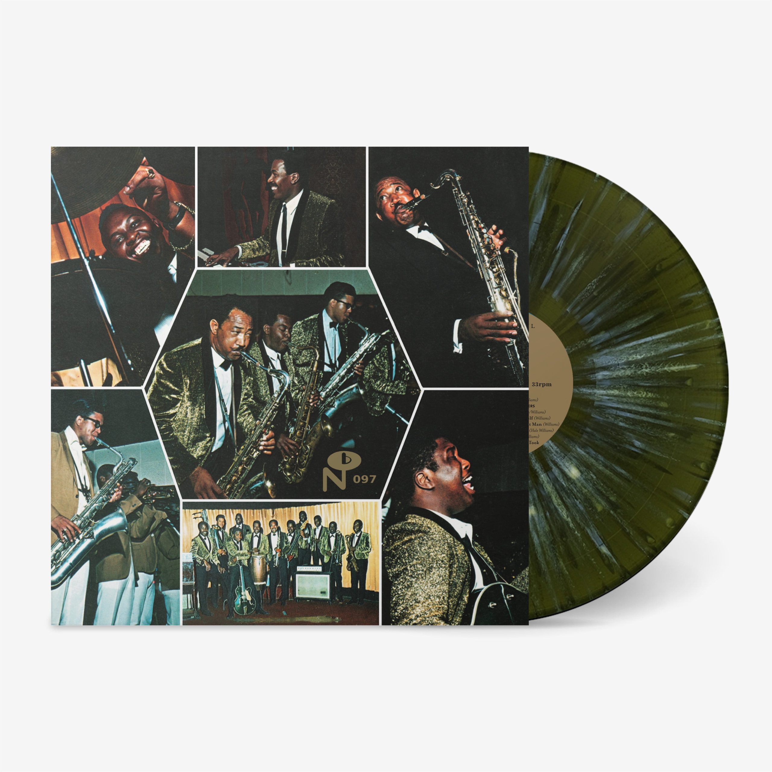 Eccentric Soul – The Saadia Label: Limited ‘Super Funky Forest Green & Blue’ Splatter Vinyl LP