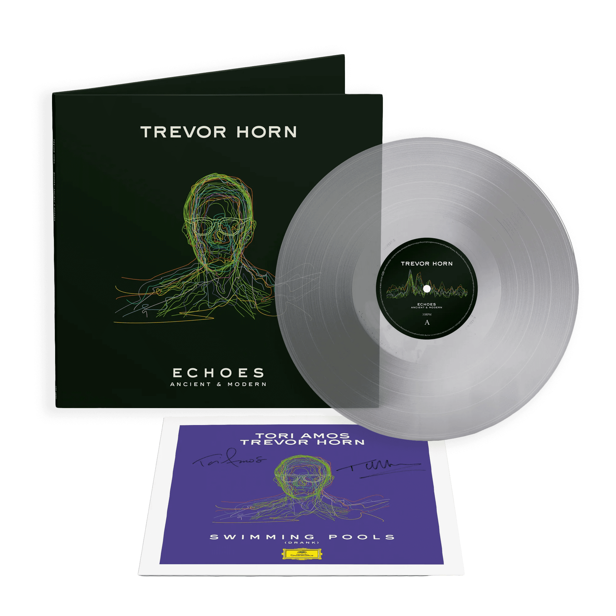 Echoes – Ancient & Modern: Exclusive Clear Vinyl LP + Signed Print (by Trevor Horn & Tori Amos)