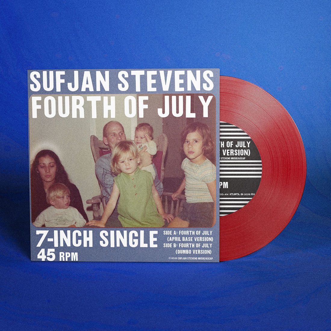 Fourth of July: Limited Opaque Red 7″ Single
