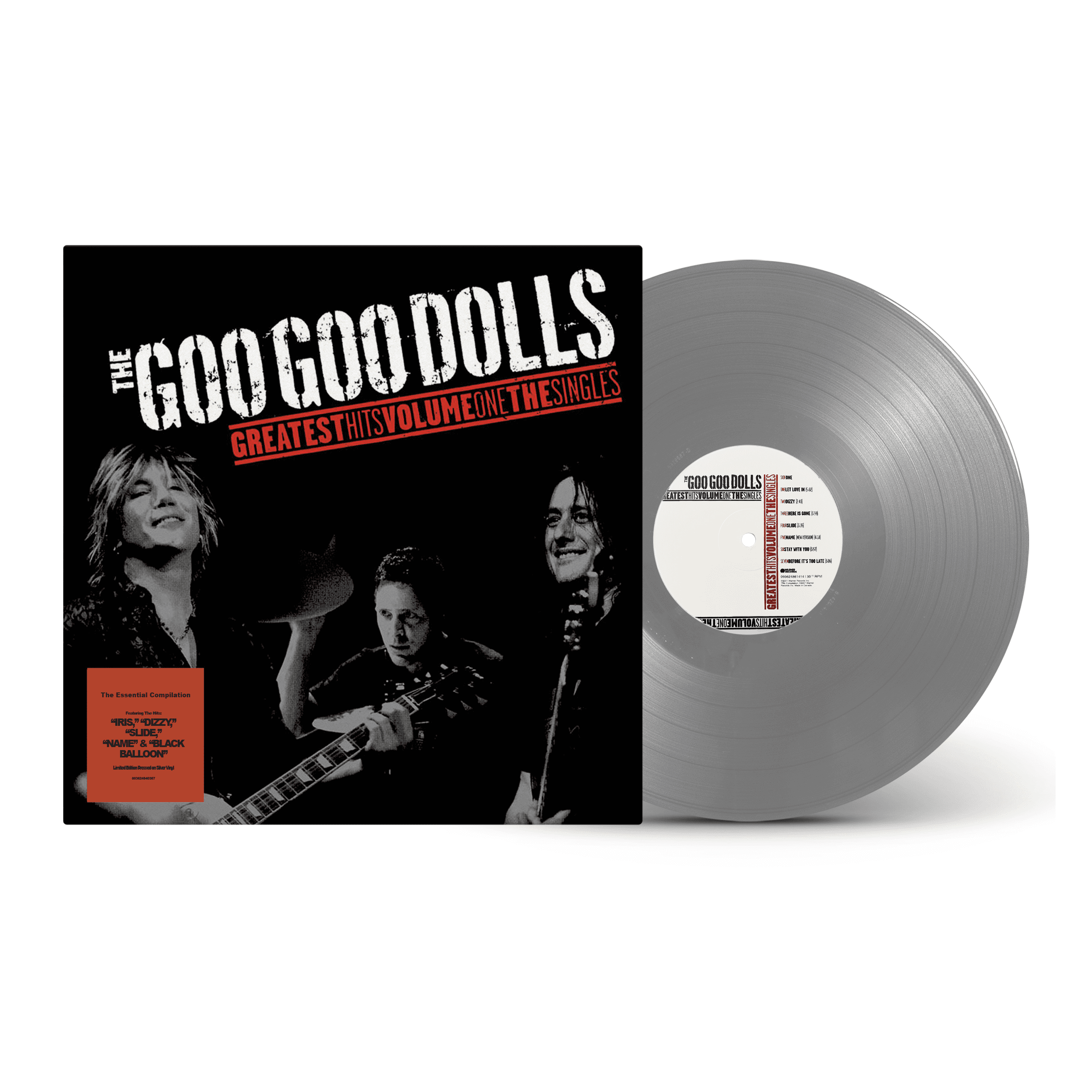 Greatest Hits Volume 1 – The Singles: Limited Silver Vinyl LP