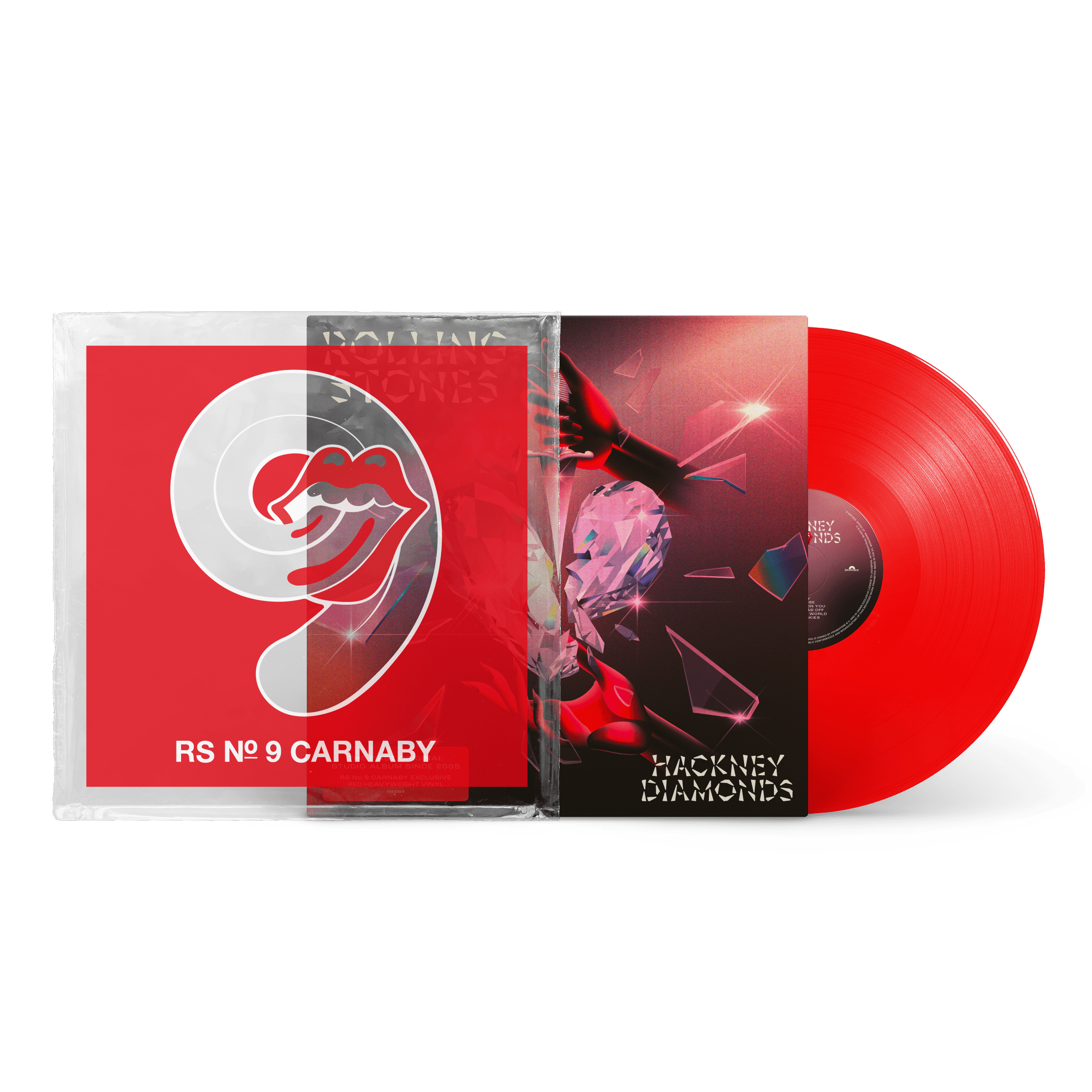 Hackney Diamonds: Limited ‘RS No. 9 Carnaby’ Edition Red Vinyl LP