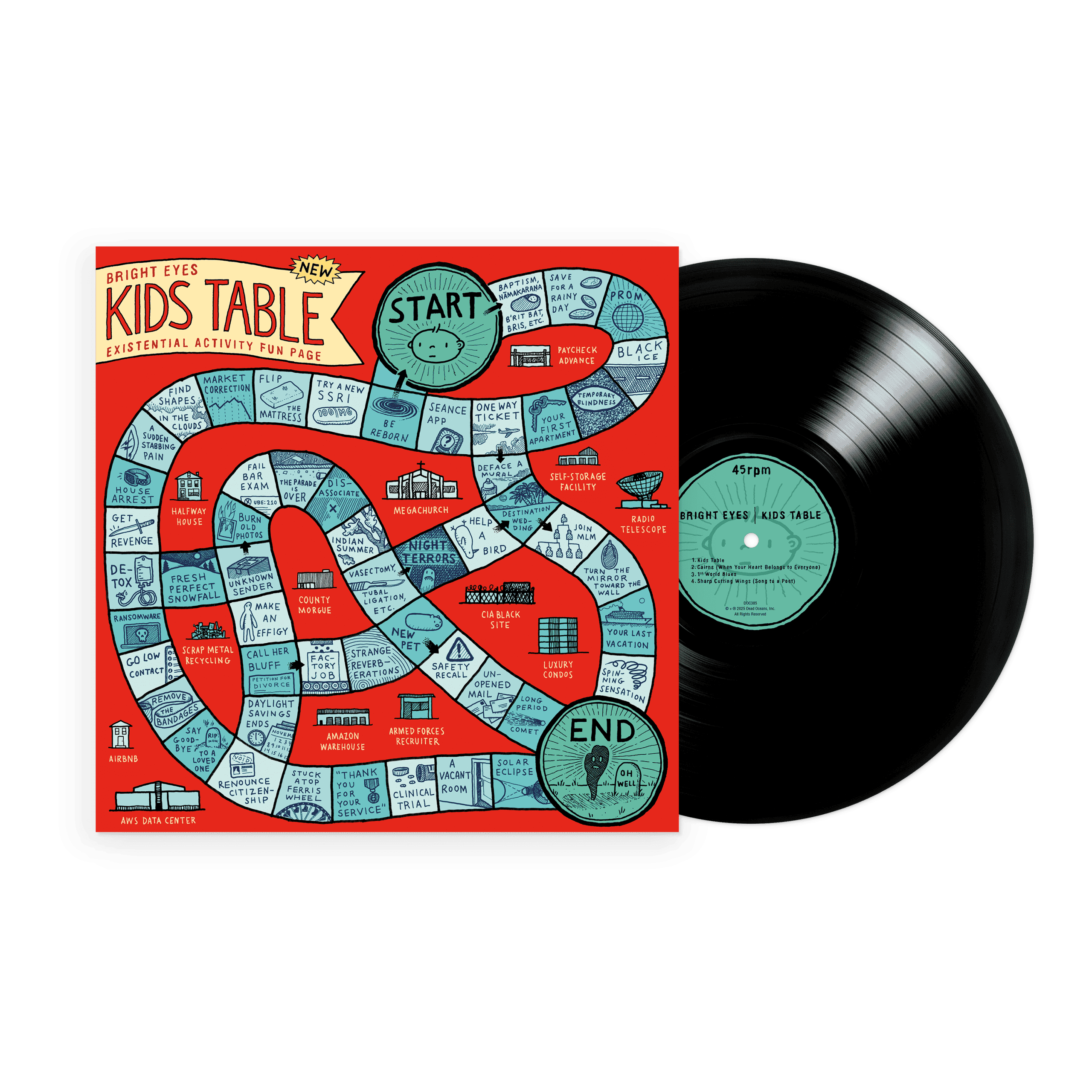 Kids Table: Vinyl 12″ EP