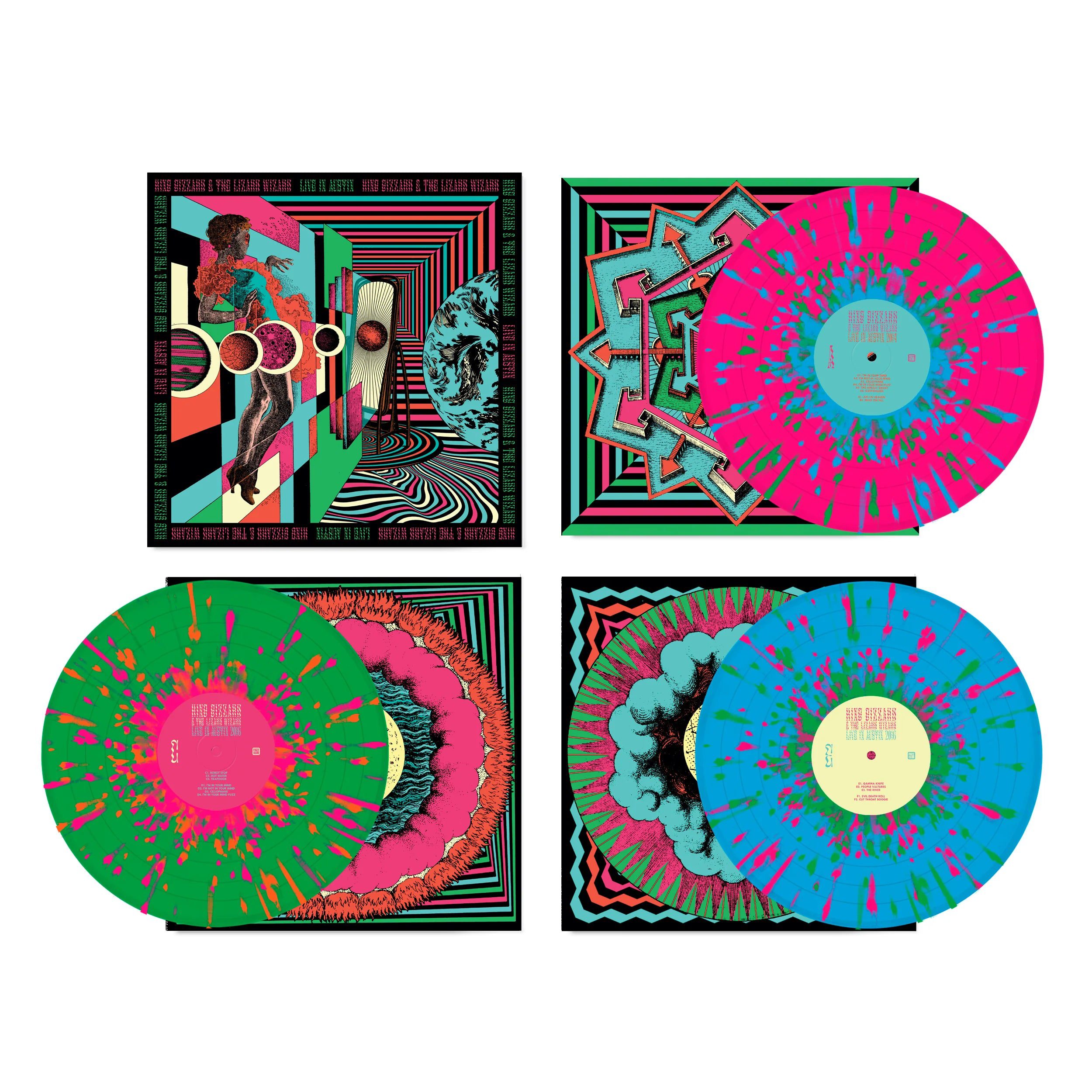 Live In Austin (Fuzz Club Official Bootleg): 3LP Colour Vinyl Box Set