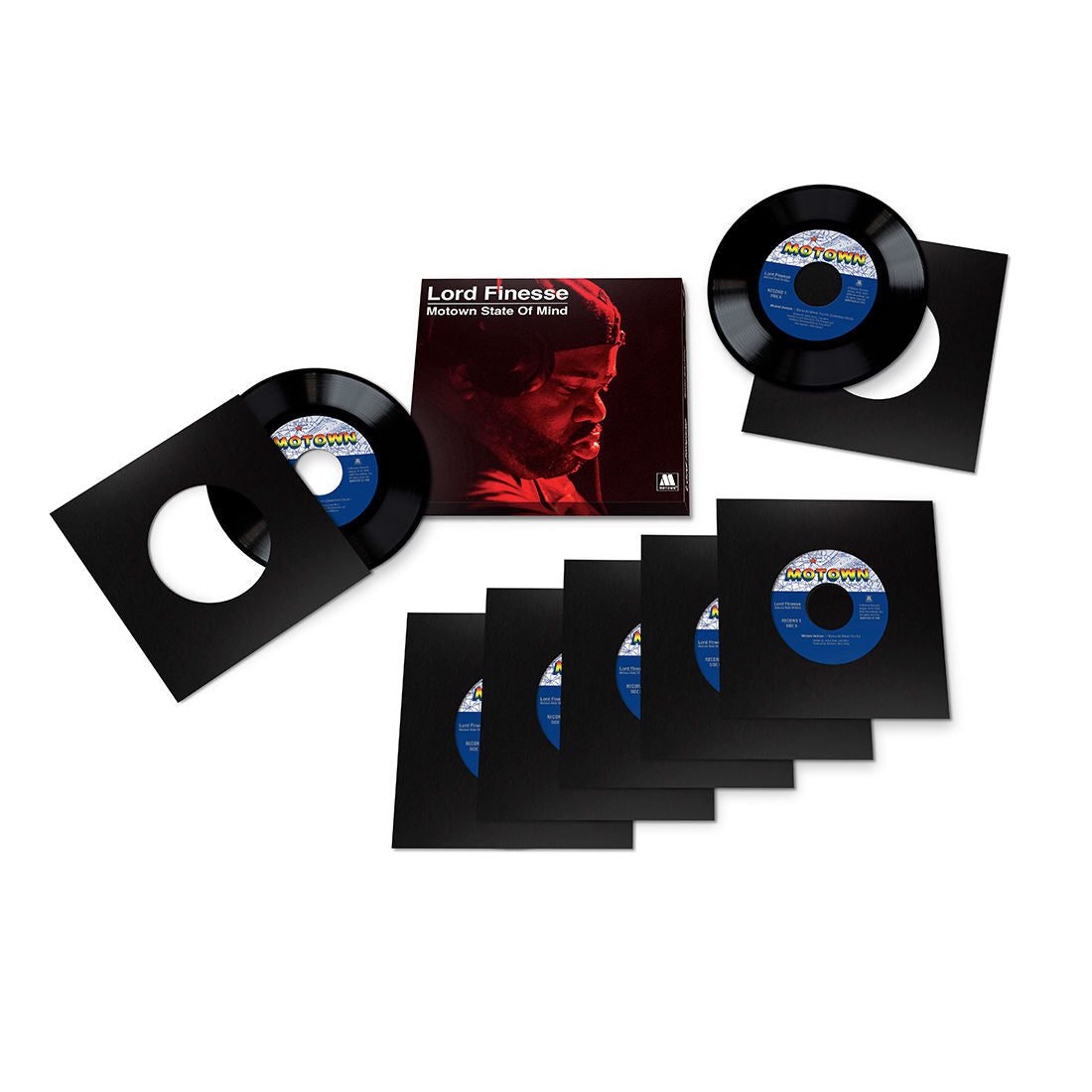 Lord Finesse Presents – Motown State Of Mind: Limited Edition 7 x 7″ Vinyl Box Set