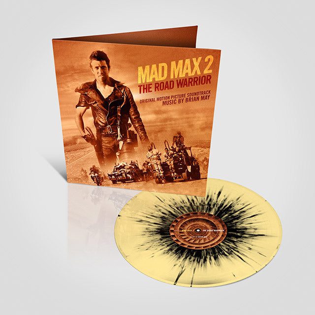 Mad Max 2 – The Road Warrior (OST): Limited ‘Spilt Oil on Sand’ Splatter Vinyl LP