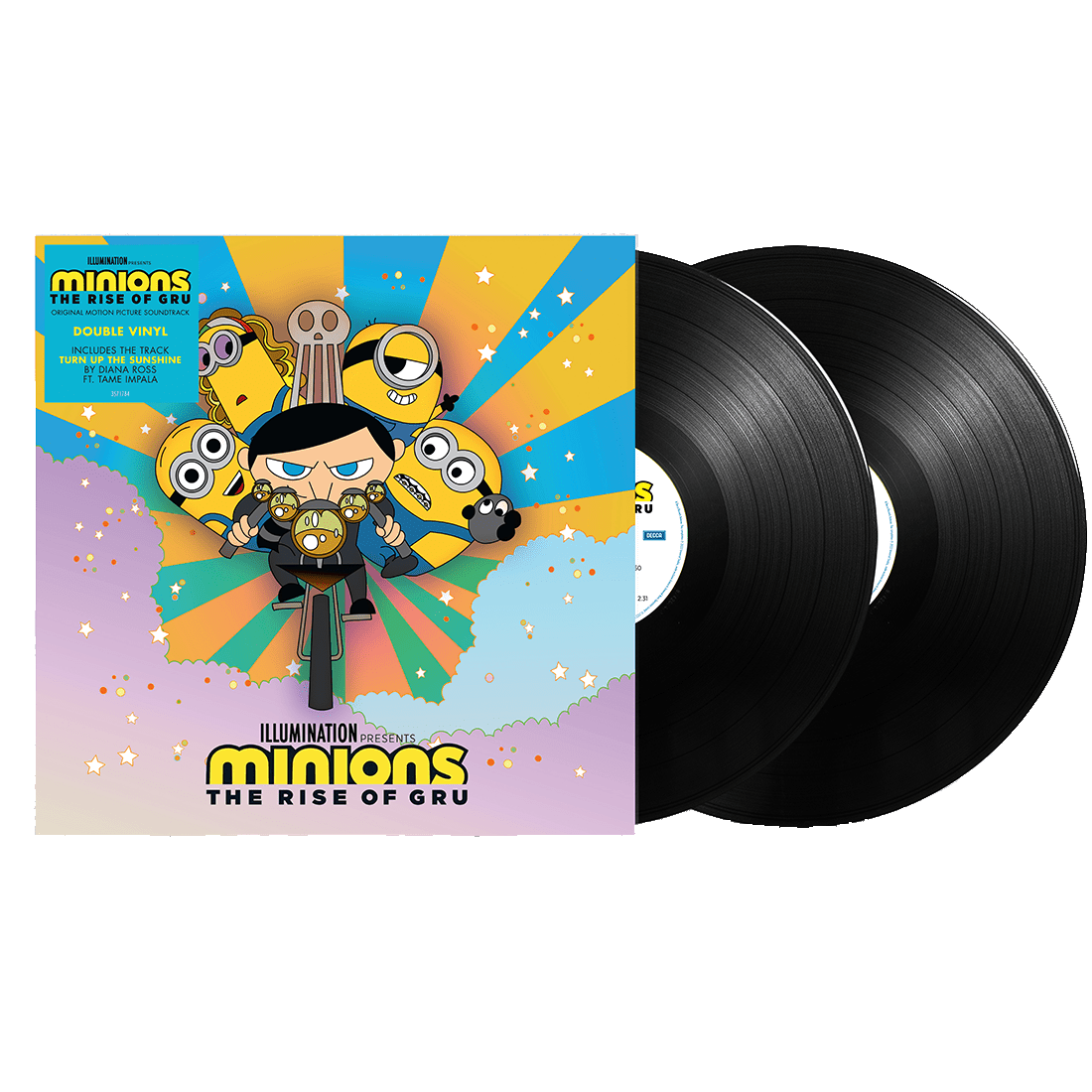 Minions – The Rise Of Gru (OST): Vinyl 2LP