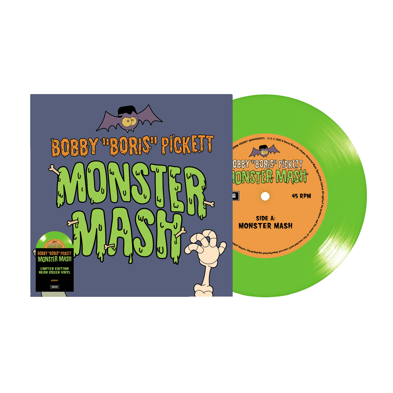Monster Mash: Limited Neon Green Vinyl 7″ Single