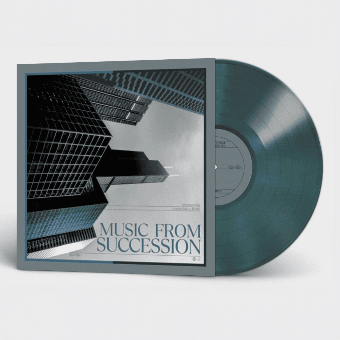 Music From Succession:  Dark Green (w/ Hint of Blue) Vinyl LP