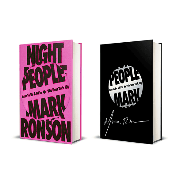 Night People – How To Be a DJ in 90s New York City: Signed Hardback Book