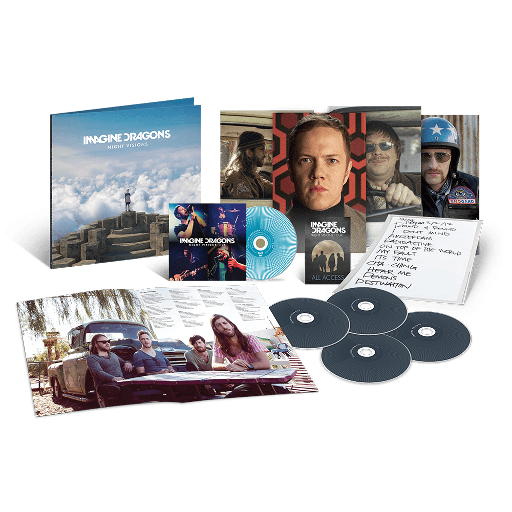 Night Visions – 10th Anniversary Edition: Super Deluxe 4CD + DVD Box Set
