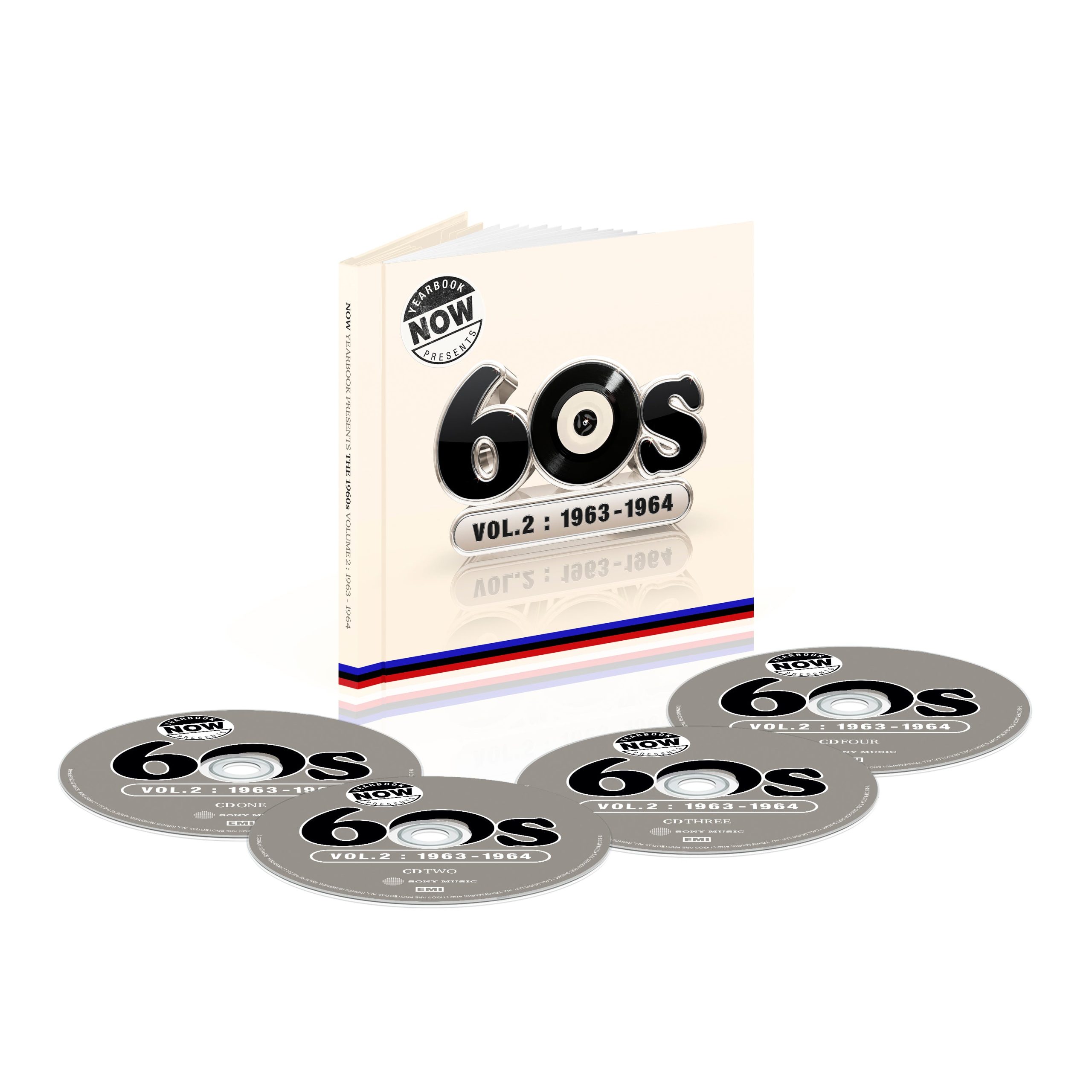 NOW Yearbook Presents – The 60s – Volume 2: 1963-1964 (Special Edition 4CD)