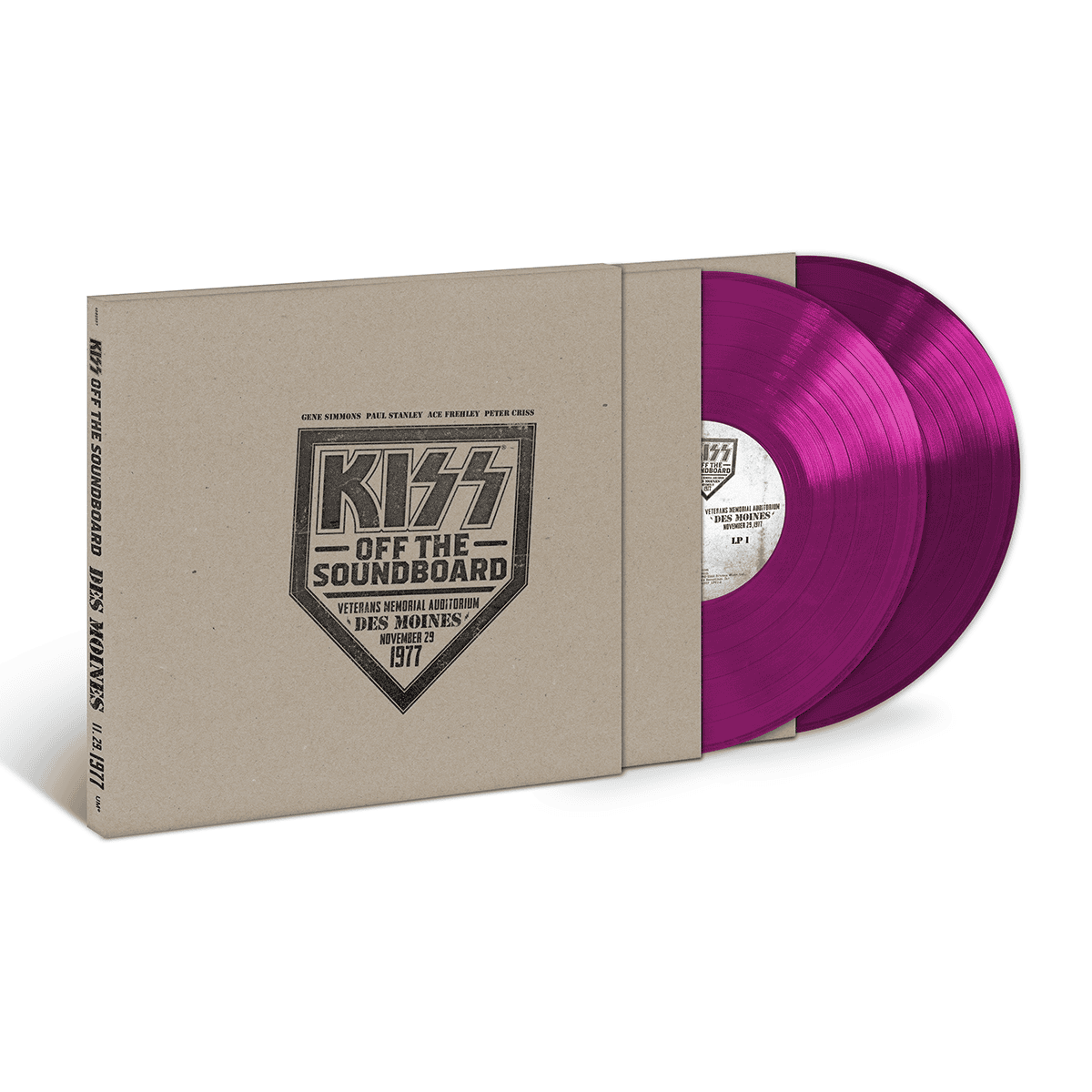 Off The Soundboard – Des Moines (November 29, 1977): Exclusive Purple Vinyl 2LP