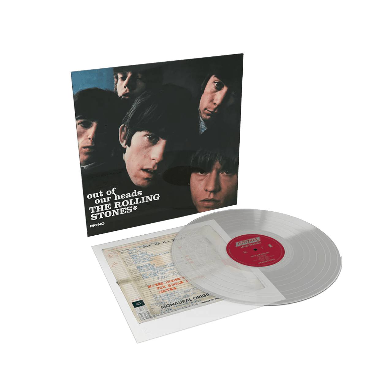 Out Of Our Heads – US Version (RSD25): Clear Vinyl LP