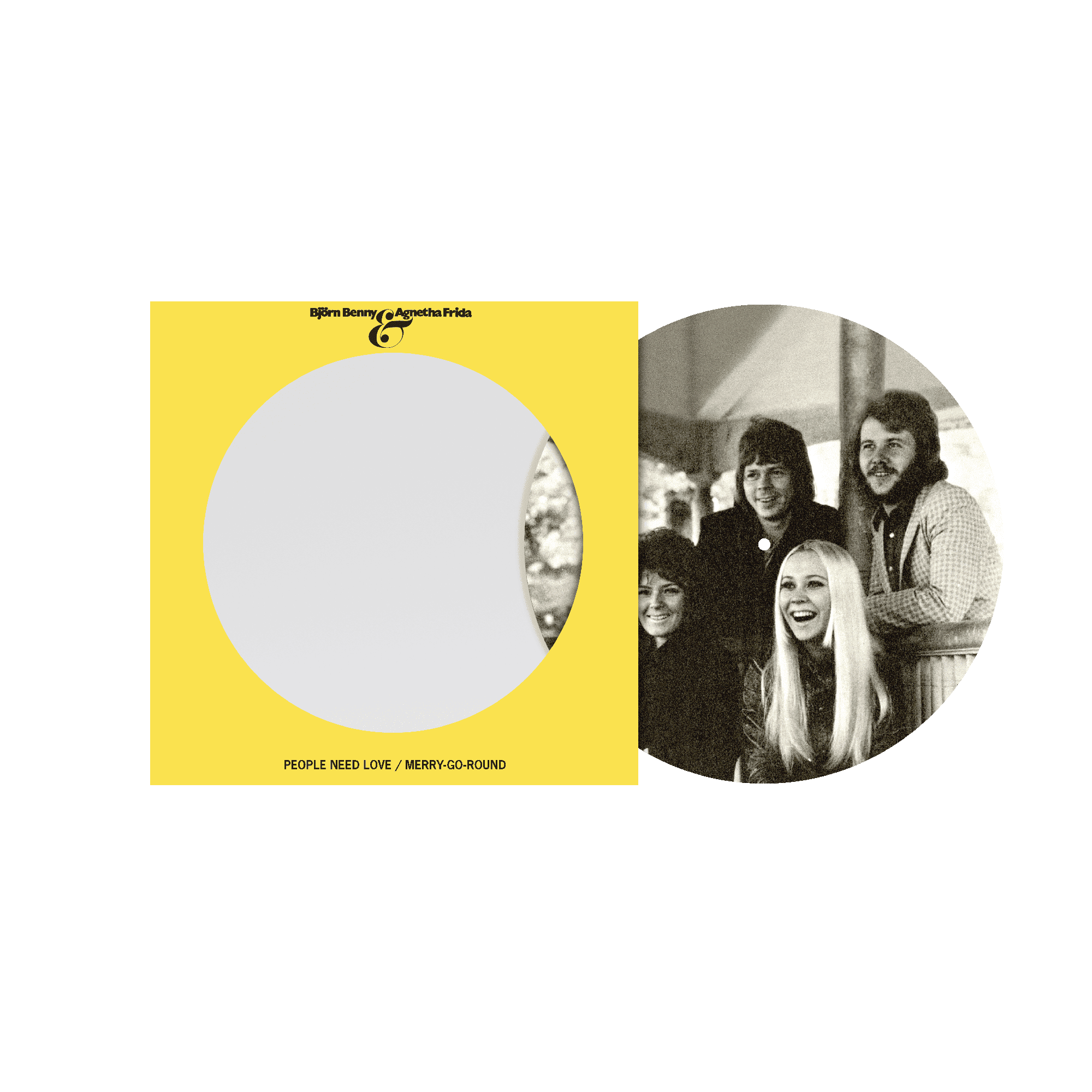 People Need Love / Merry-Go-Round: Picture Disc Vinyl 7″ Single