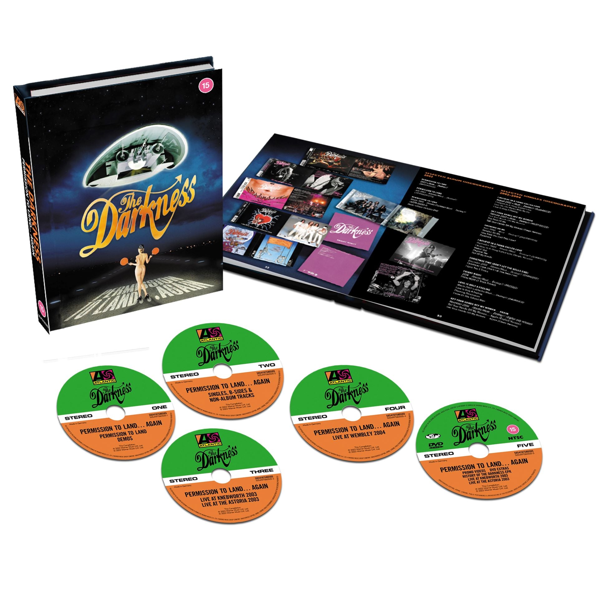 Permission To Land…Again (20th Anniversary Edition): Limited 4CD + DVD Box Set