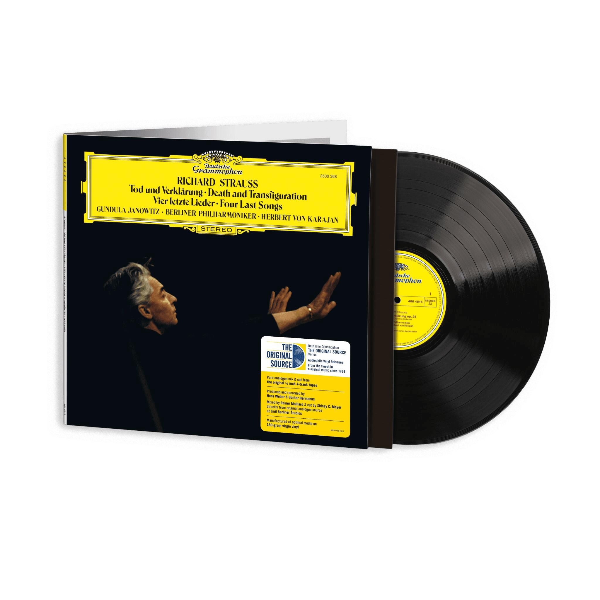 R. Strauss – Tod Und Verklärung / Vier letzte Lieder: Vinyl LP