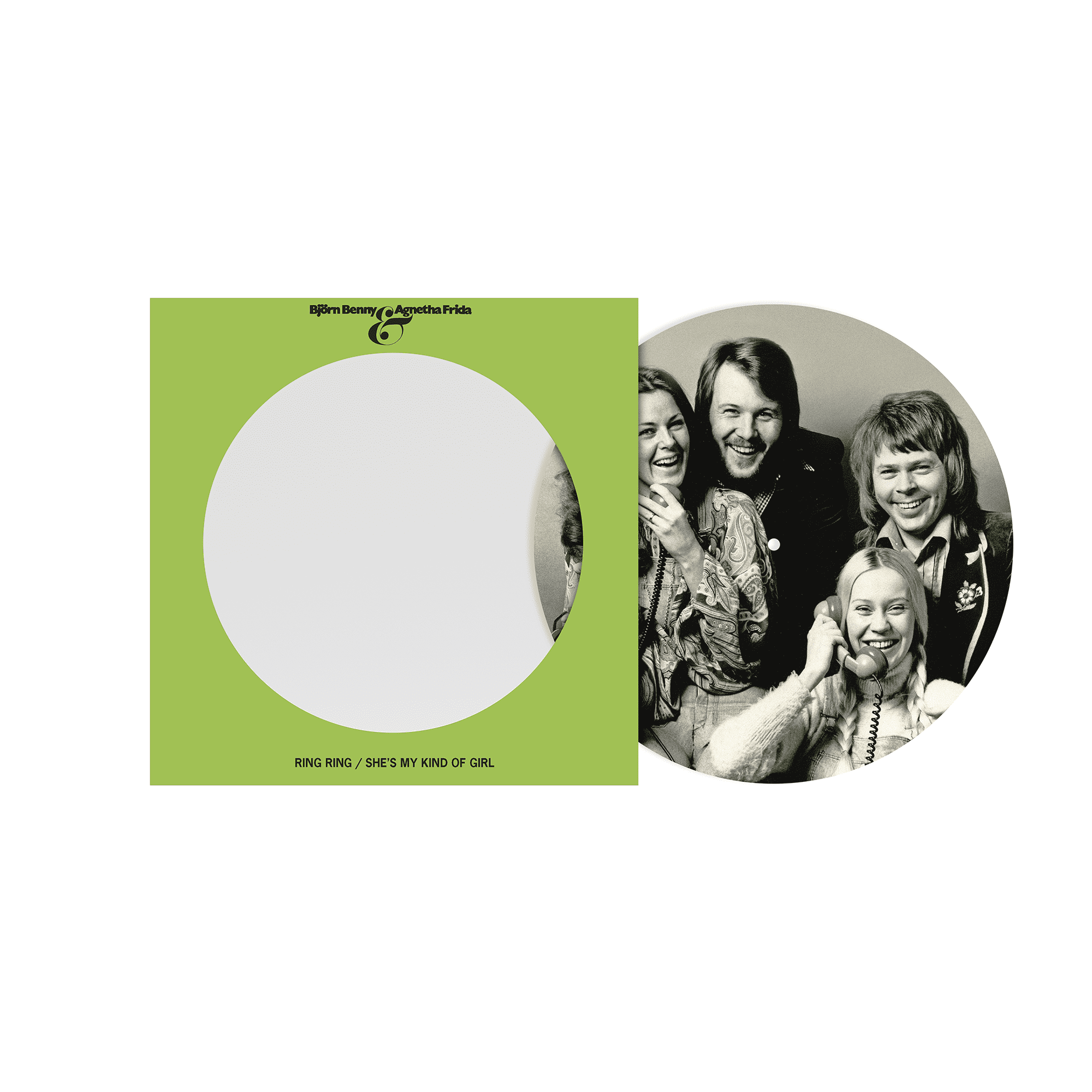 Ring Ring (English) / She’s My Kind of Girl: Picture Disc Vinyl 7″ Single