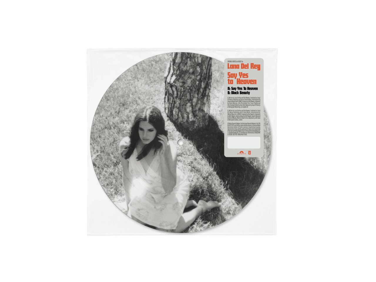 Say Yes To Heaven: Limited Picture Disc Vinyl 7″ Single