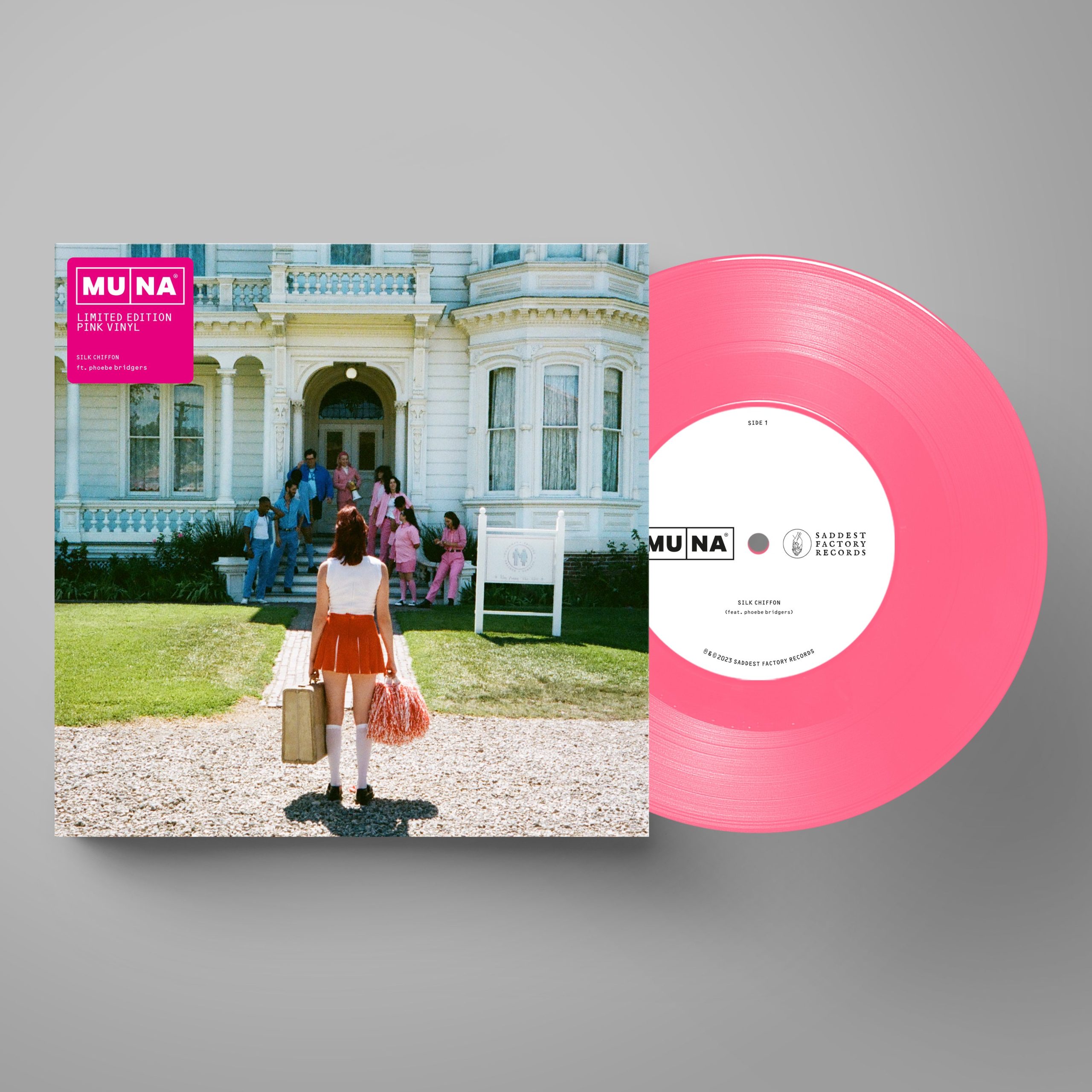 Silk Chiffon: Limited Pink Vinyl 7″ Single
