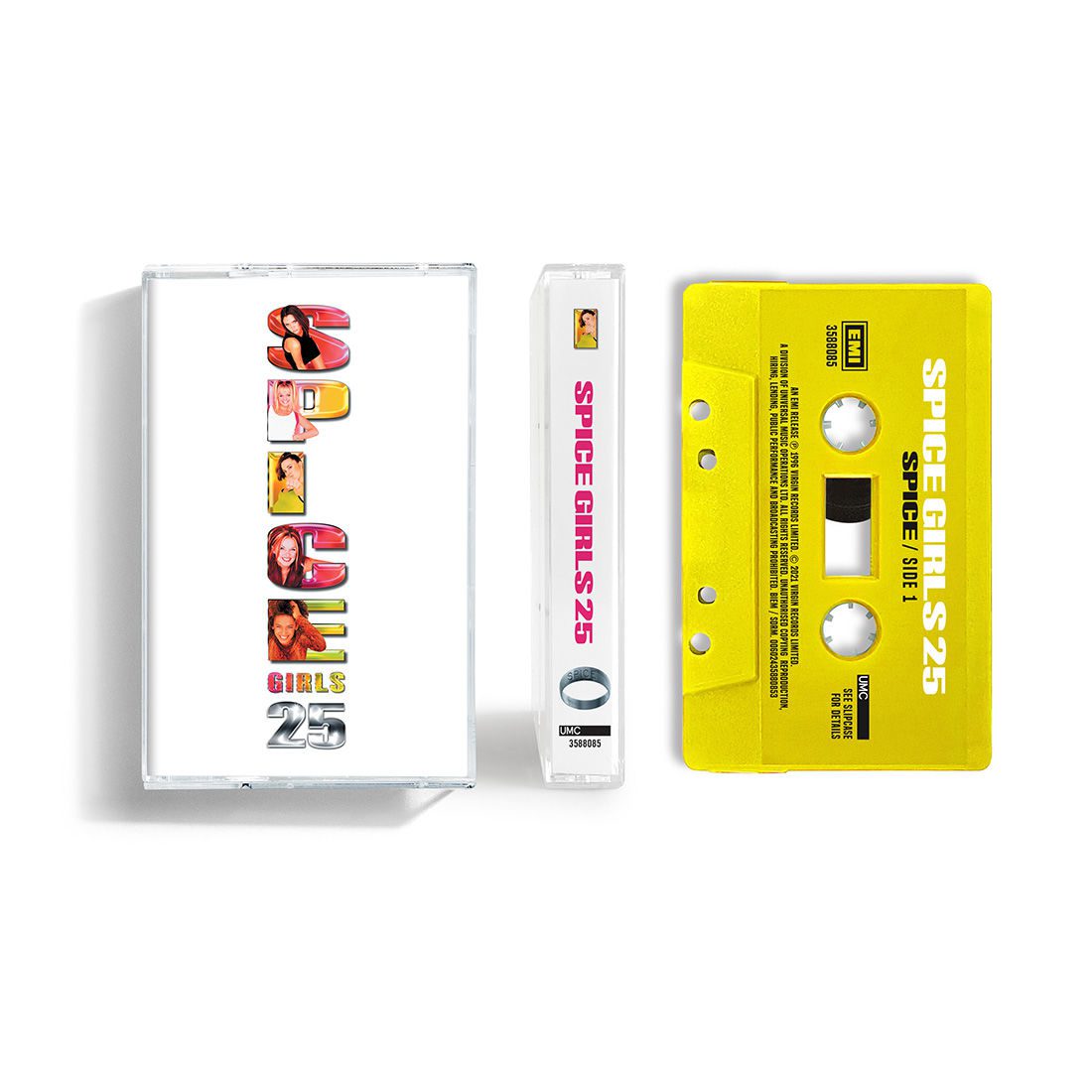 Spice – 25th Anniversary: (‘Sporty’ Yellow Coloured) Cassette