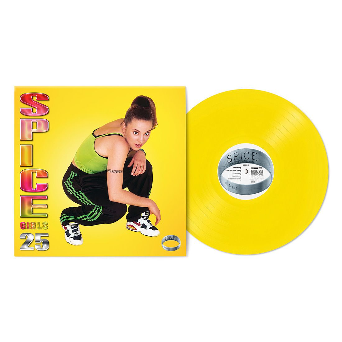 Spice – 25th Anniversary: (‘Sporty’ Yellow Coloured) Vinyl LP