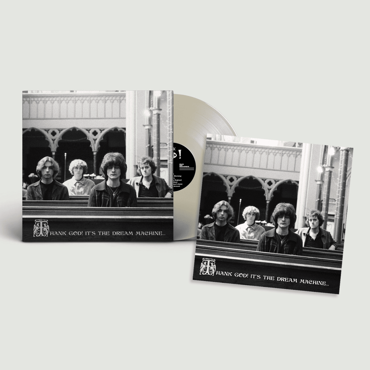 Thank God! It’s The Dream Machine… Limited White Vinyl LP + Signed Print
