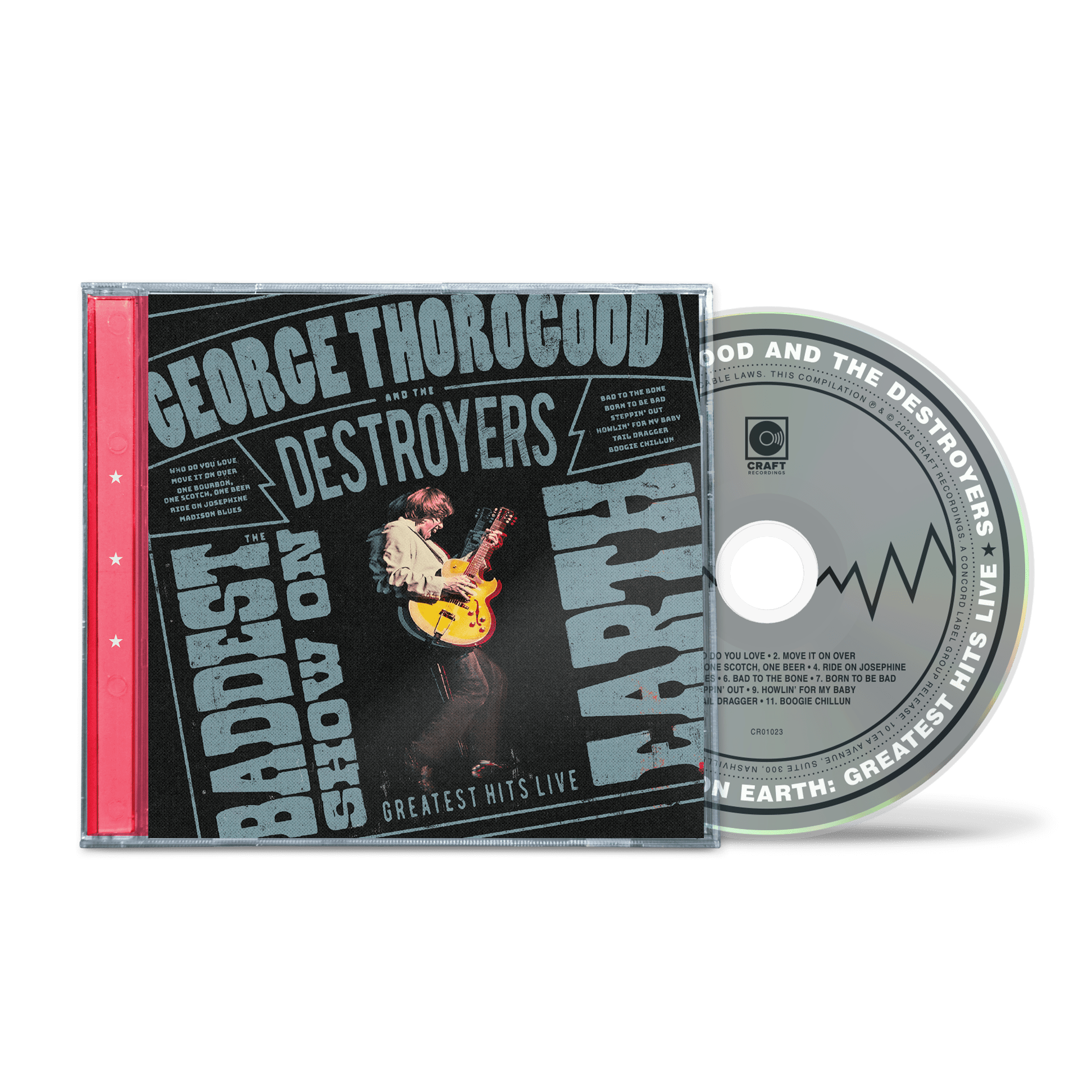The Baddest Show On Earth – Greatest Hits Live: CD