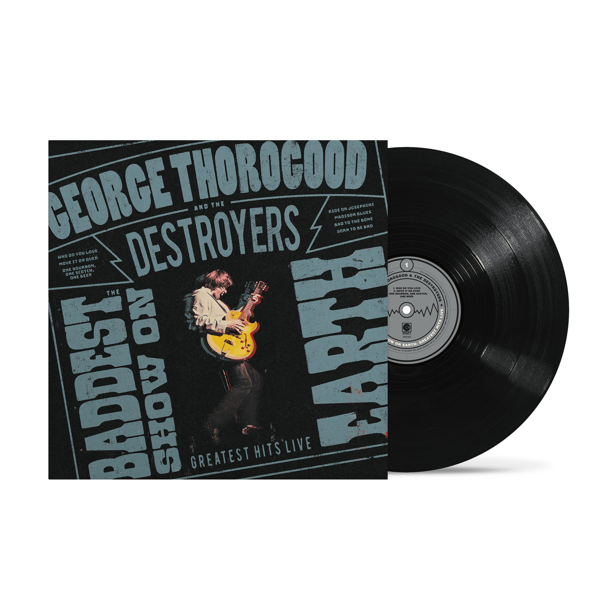 The Baddest Show On Earth – Greatest Hits Live: Vinyl LP