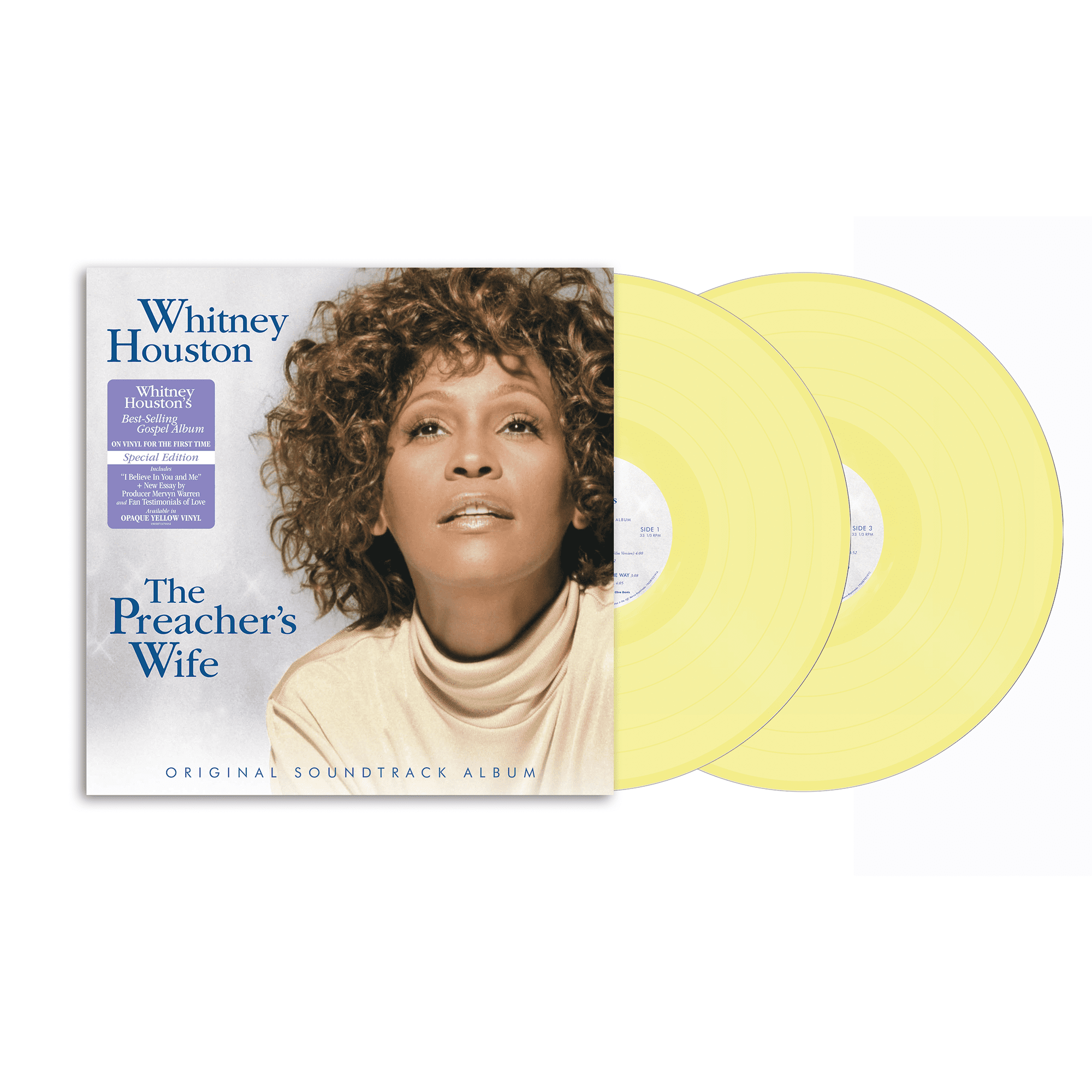 The Preacher’s Wife (Original Soundtrack): Limited Yellow Vinyl 2LP